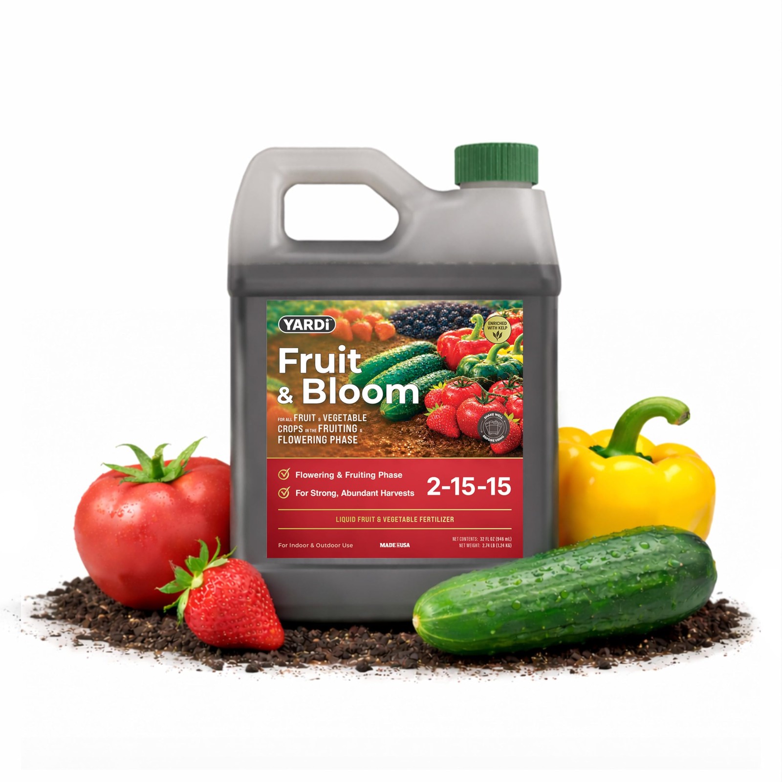 Yardi Fruit & Bloom Plant Food | Bloom Booster Fertilizer for Fruits, Vegetab…