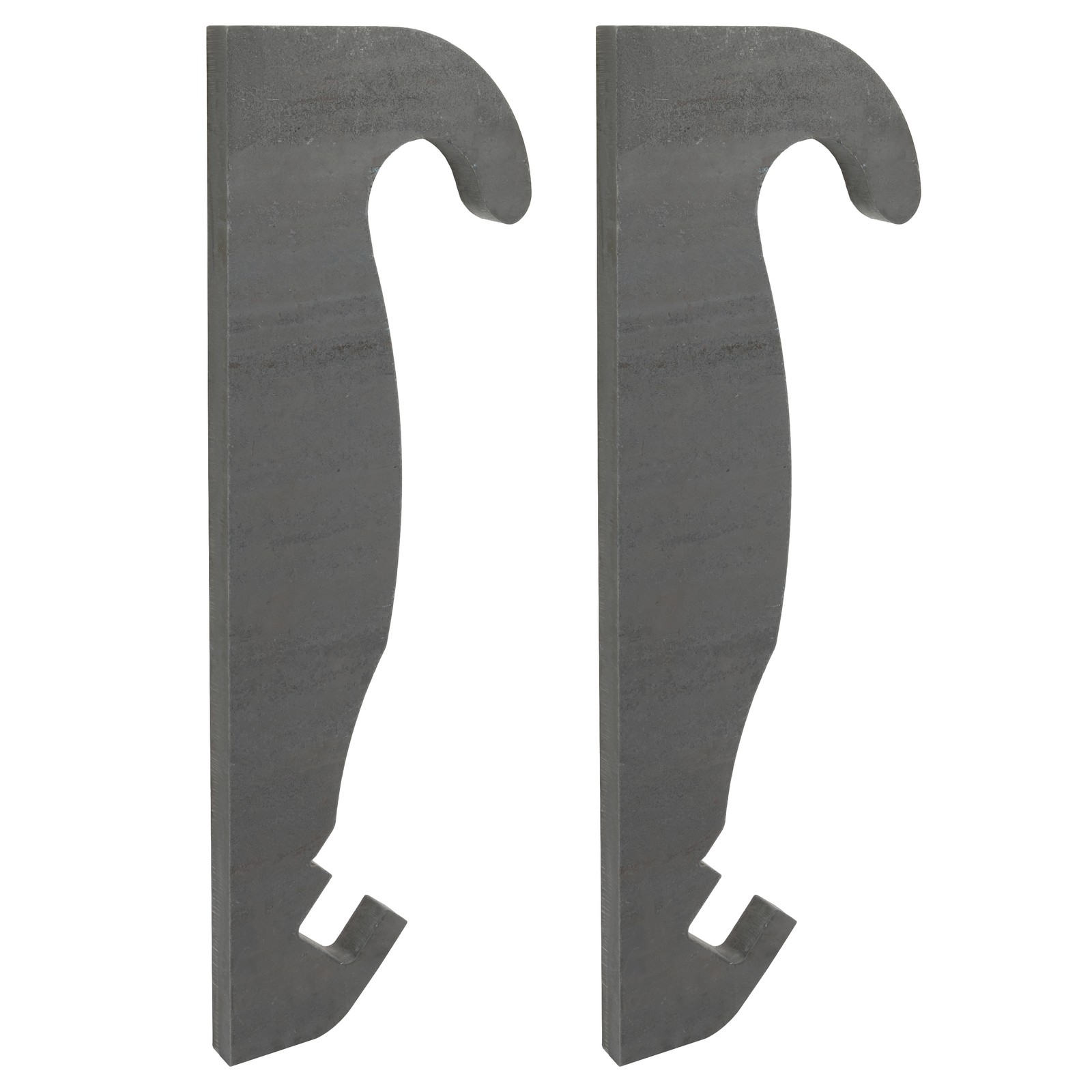 2pcs Steel Quick Attach Bracket 1-1/2″ For Cat Fusion Coupler Loader mounts