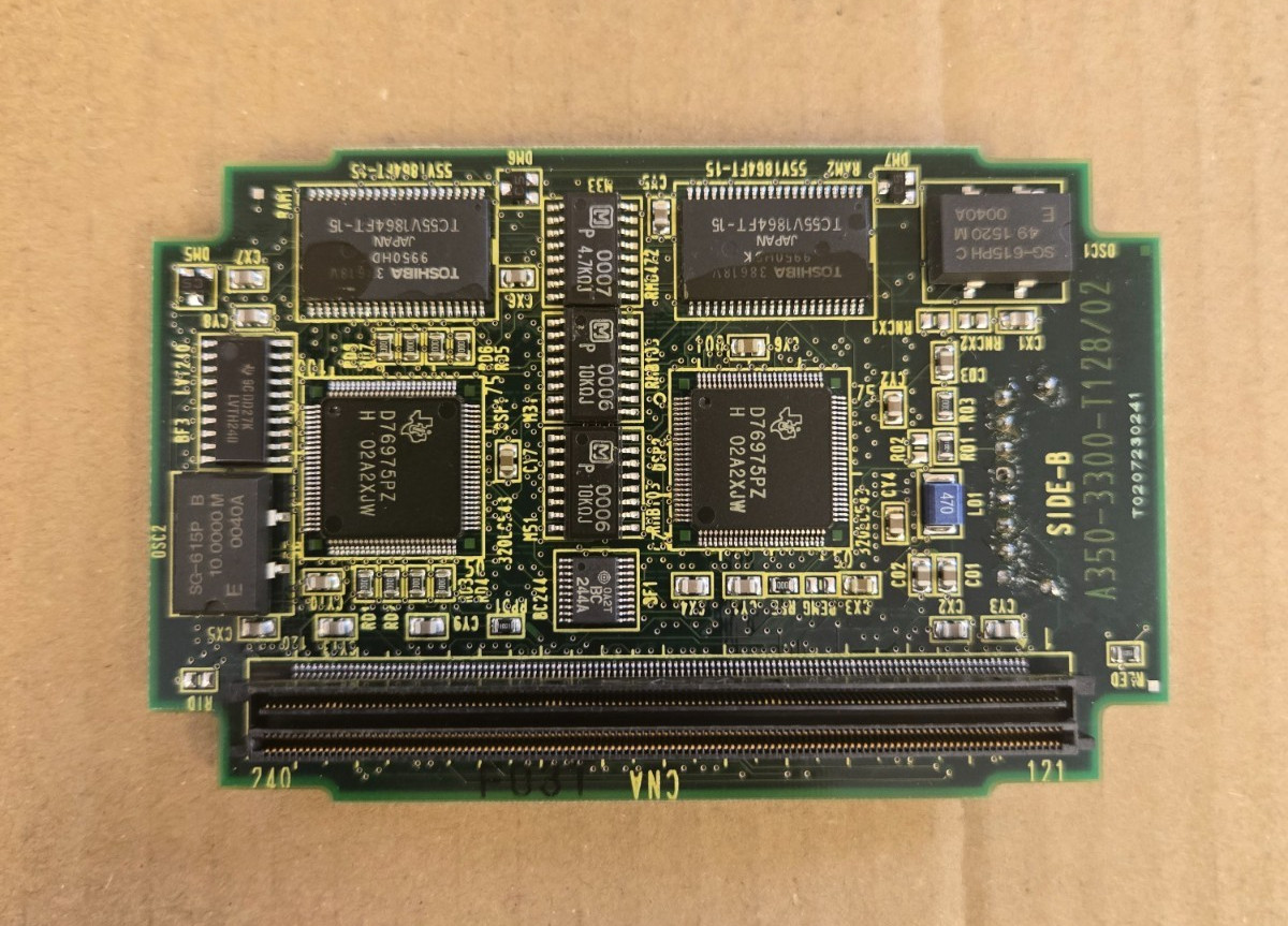 FANUC 2/4 Axes Servo Card A20B-3300-0120/02A, Used