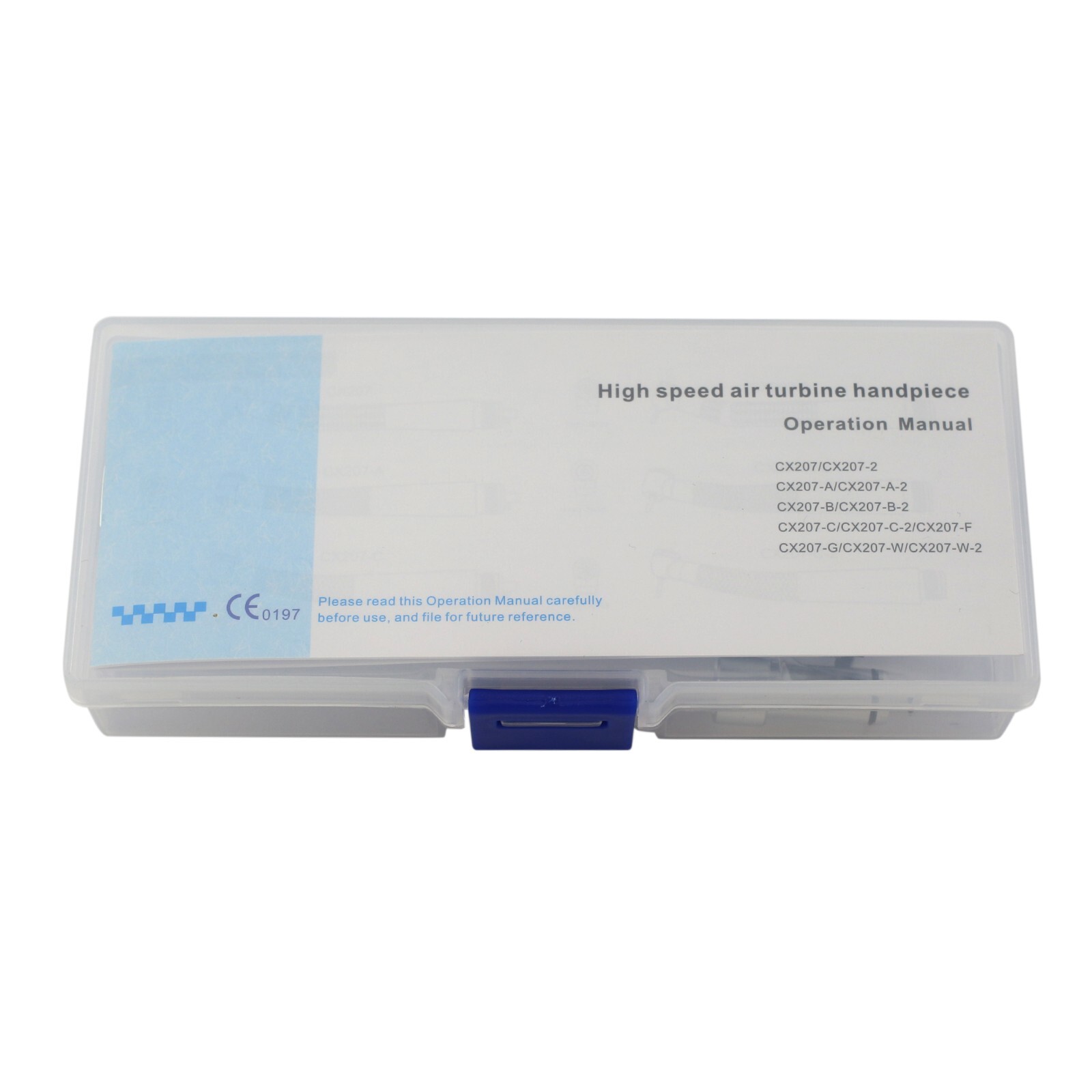 COXO Dental Turbine Handpiece 4 Hole High Speed CX207-W Sinol Quick Coupling M4
