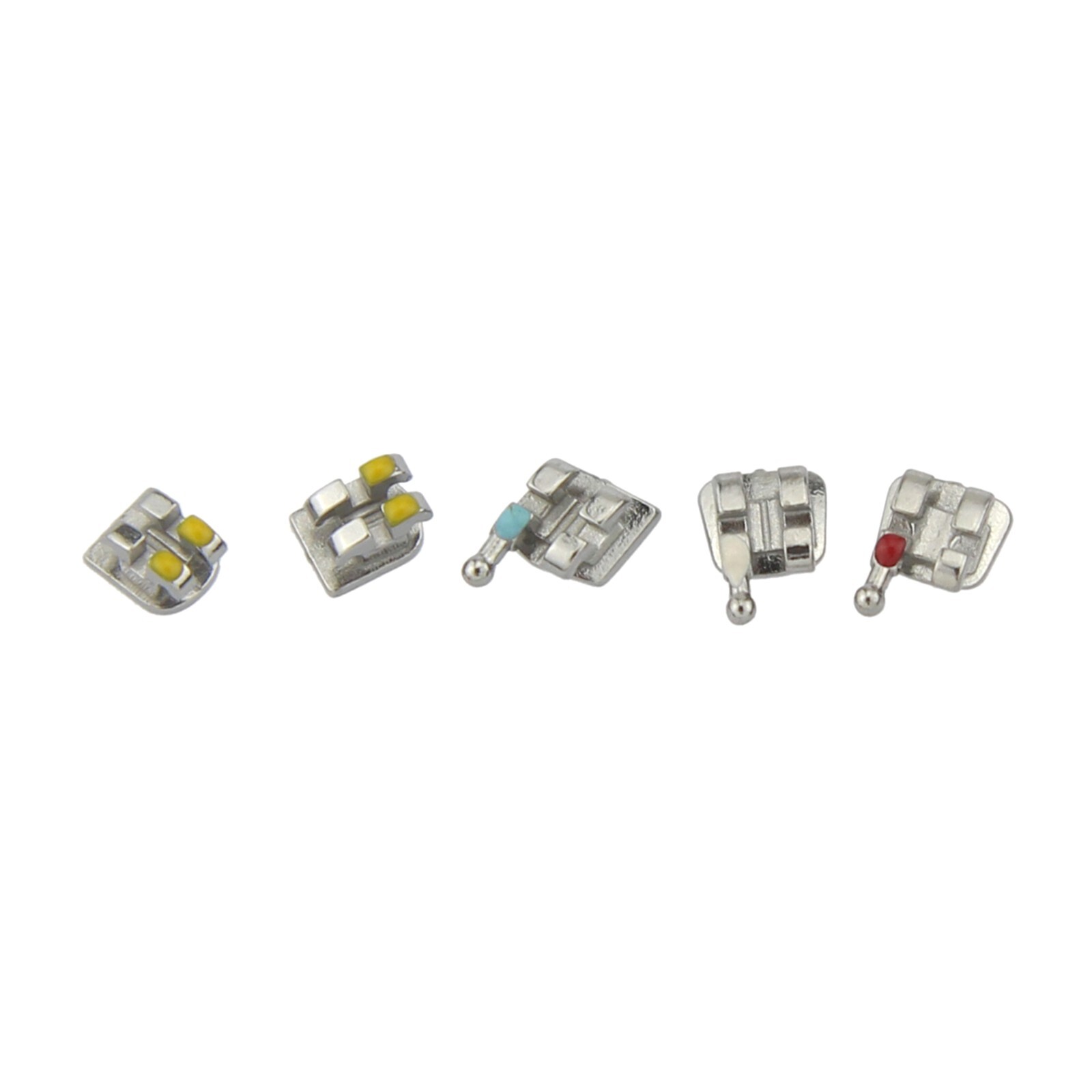 US Dental Orthodontic Metal Brackets MIM Mini Braces Roth MBT 022 018 345 Hooks