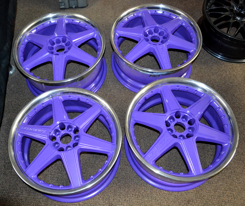 High Gloss Purple Powder Coating Paint – New 1LB