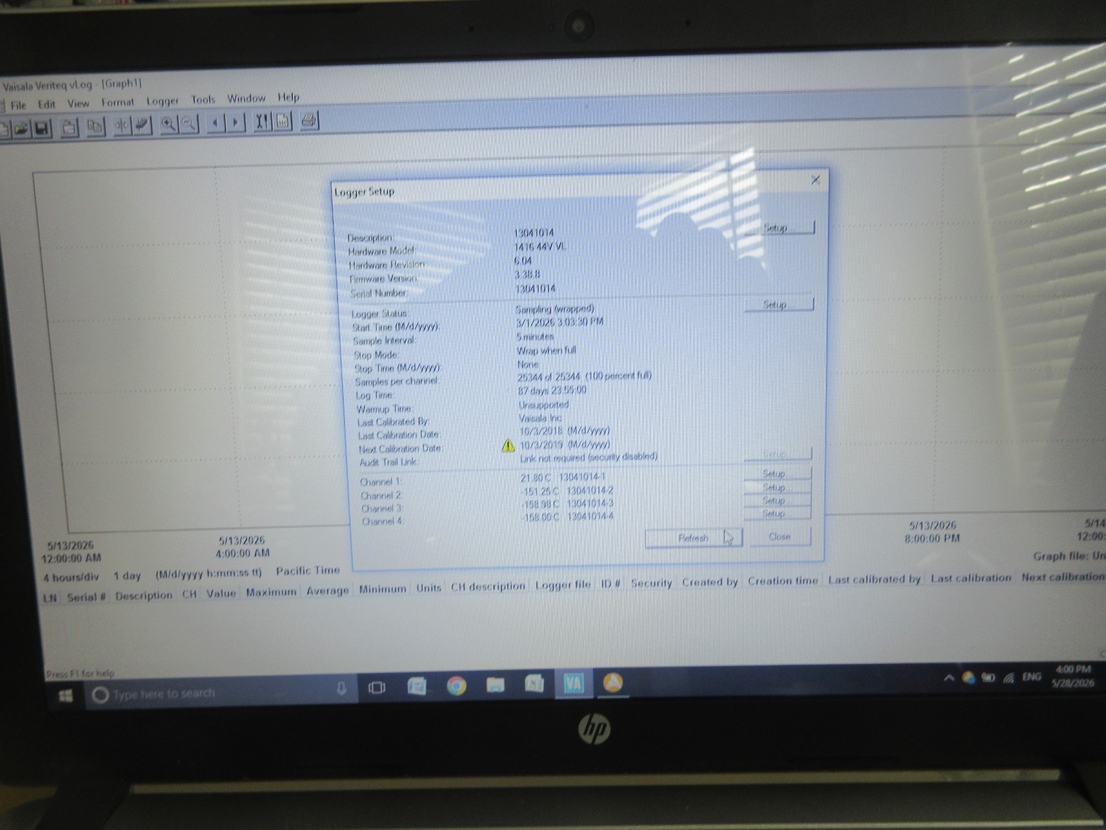Vaisala SP-1416-44V Temperature Logger x6 Lot CDL-VNET-LP SP x2 parts used rtd