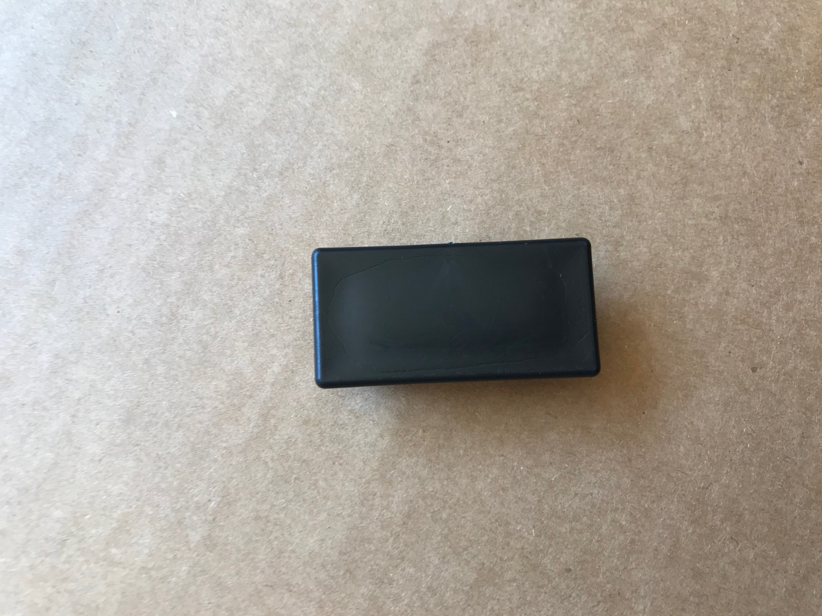 4 Pack – 1″x2″ Tubing Plastic Plug End Cap Rectangular Rectangle 2×1 1×2 Black