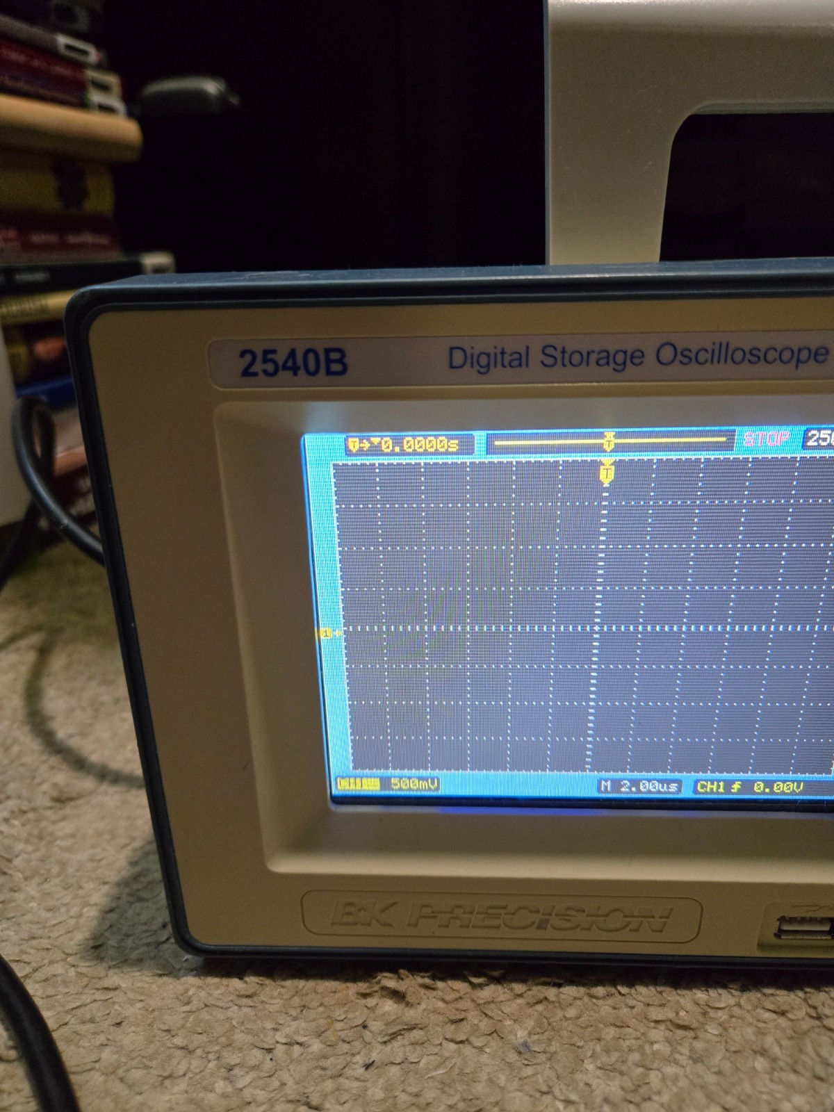 BK Precision 2540B Digital Storage Oscilloscope 60MHz 1Gsa/s