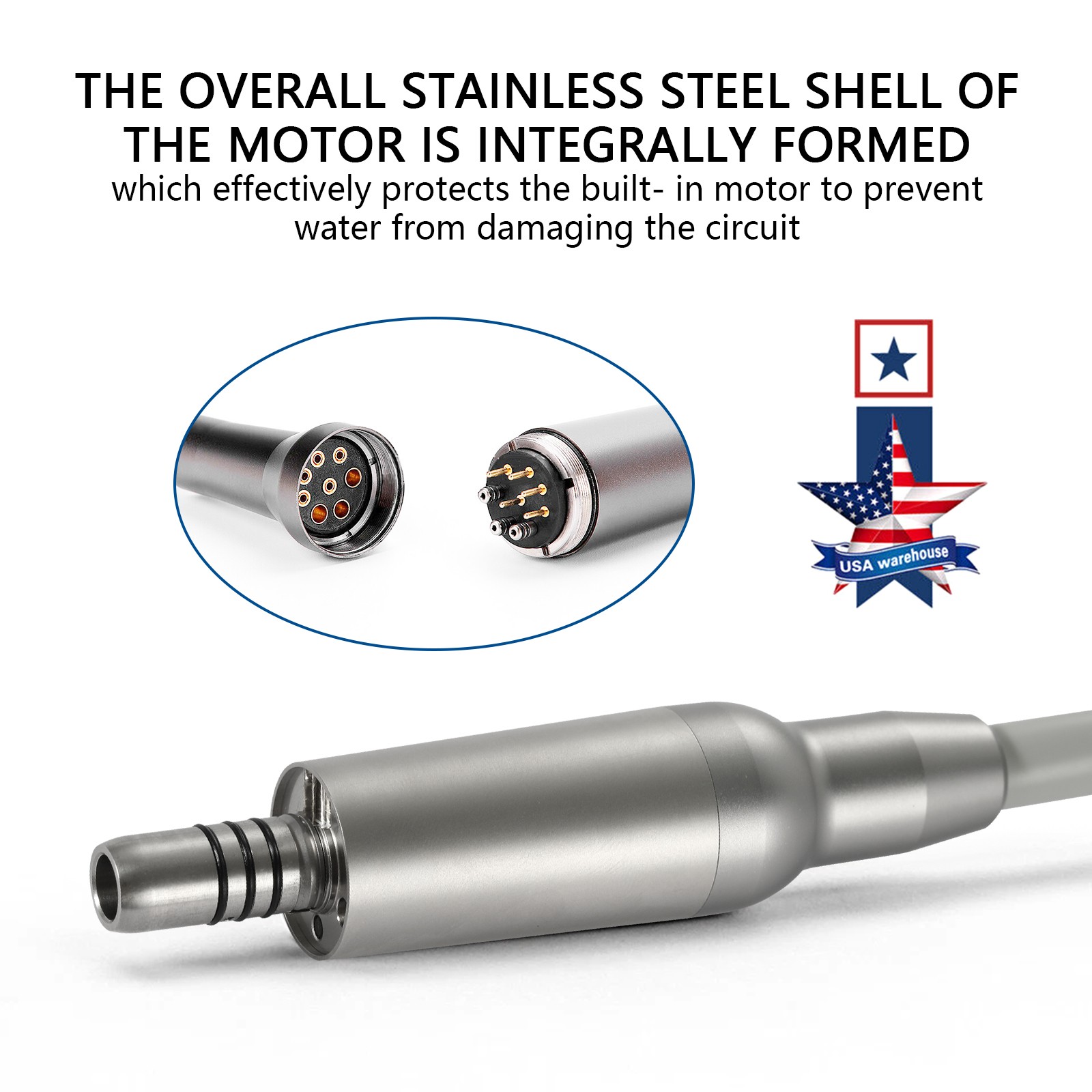 Dental 360° Swivel Hygiene Prophy Handpiece Air Motor 4H 4:1 Nose Cone Midwest