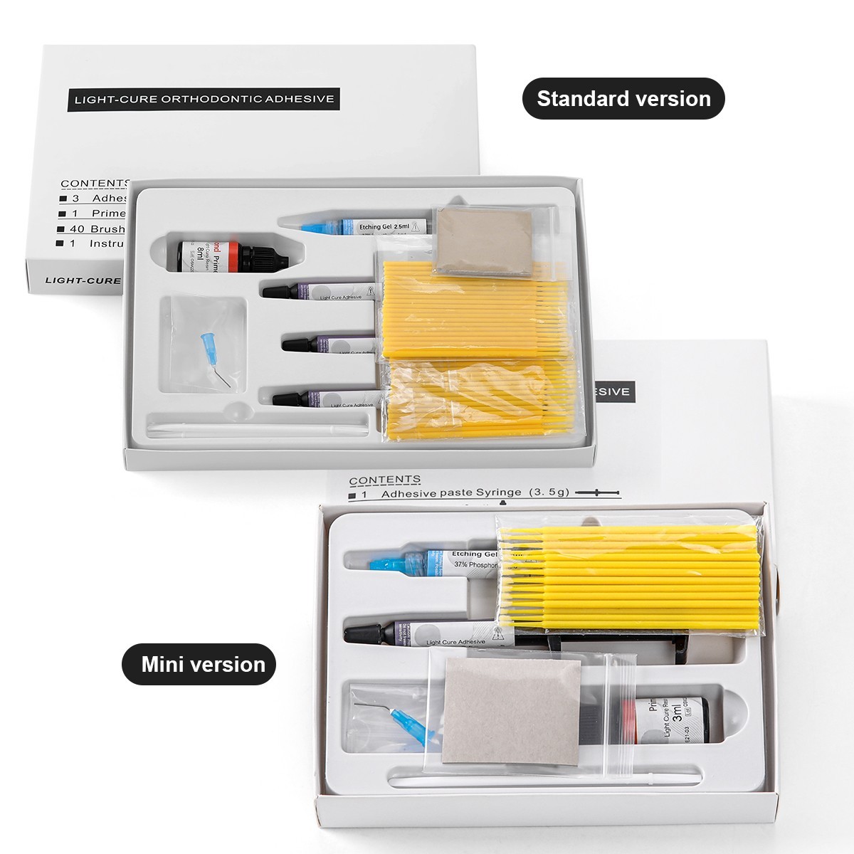 Dental Orthodontic Adhesive Dental Resin Kit Bonding System For ceramic Braces