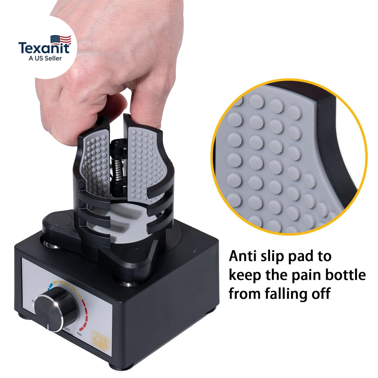 Hands-Free Model Paint Shaker,Mini Adjustable Speed Vortex Mixer Machine for Acr