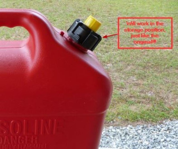 2 – Blitz Gas Can Nozzle Spouts Rings Caps Replacement Vintage 900302 900092