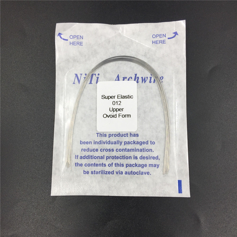 Dental Orthodontic Super Elastic Round Niti Arch Wires Upper + Lower 012-020