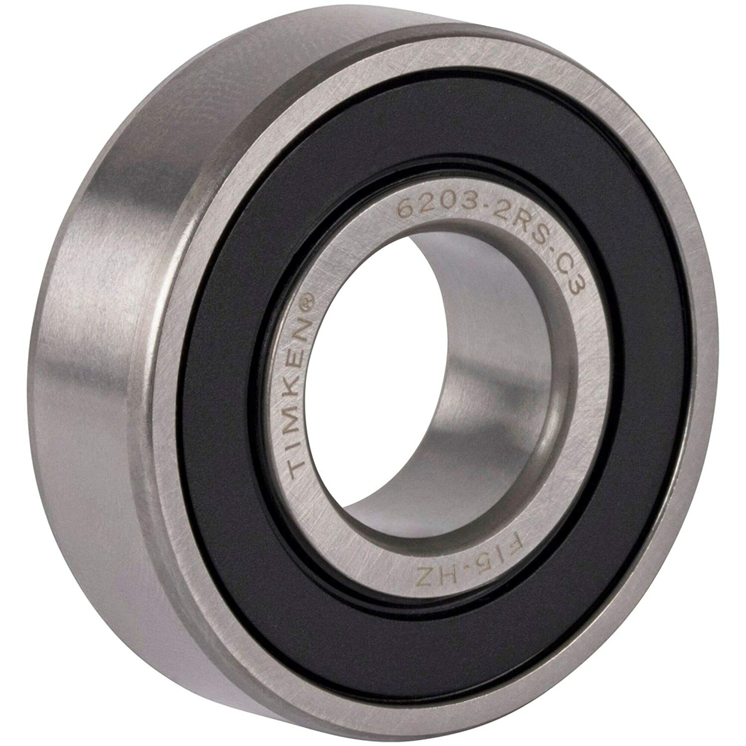 (10PACK) TIMKEN 6203-2RSC3 6203-2RS 17X40X12MM Double Rubber Seal Ball Bearings