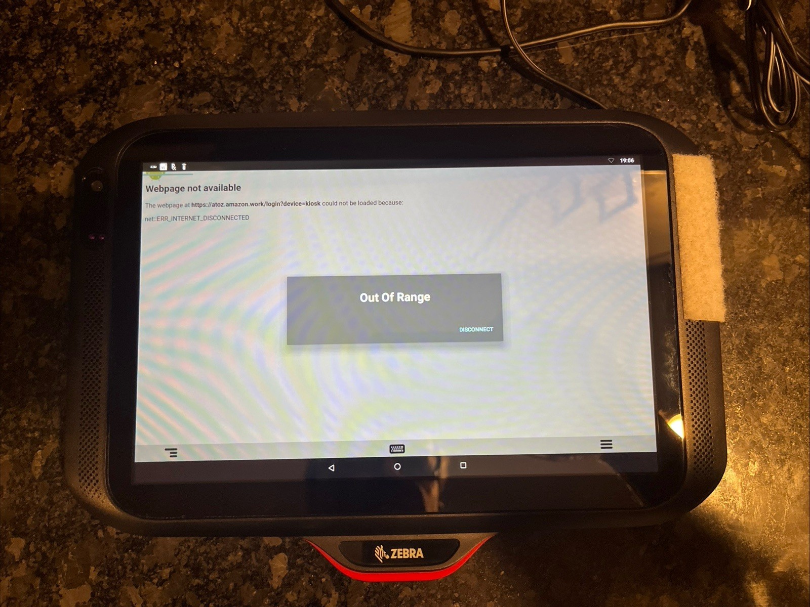 LOCKED Zebra CC6000,Customer Concierge Android Model CC6000. LOCKED PRE-OWNED