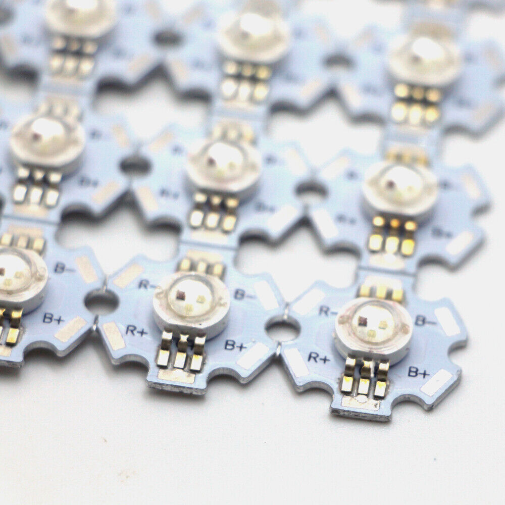 3W watt High Power SMD LED COB Chip Lights Beads White Red Blue Yellow With PCB