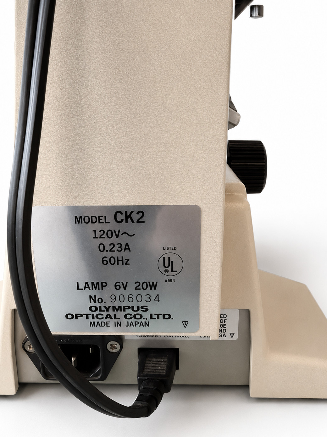 Olympus CK2 Trinocular Inverted Compound Microscope with ULWCD 0.30 Tested