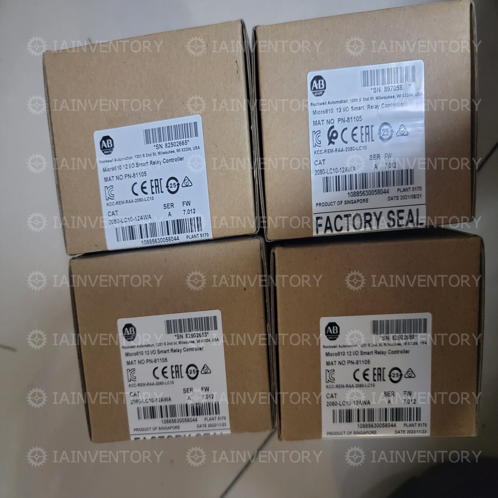 1PC New Allen-Bradley 2080-LC10-12AWA With 1 Year Warranty Free Tax