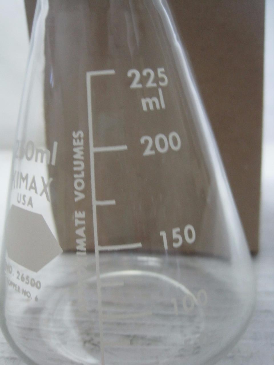 1419a Kimax Erlenmeyer Flask Graduated 250 ML Type IV Class I 6640-00-935-4269