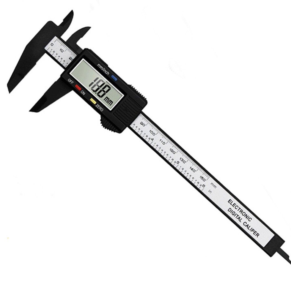 150mm Digital Caliper 6″ Micrometer LCD Gauge Vernier Electronic Measuring Ruler