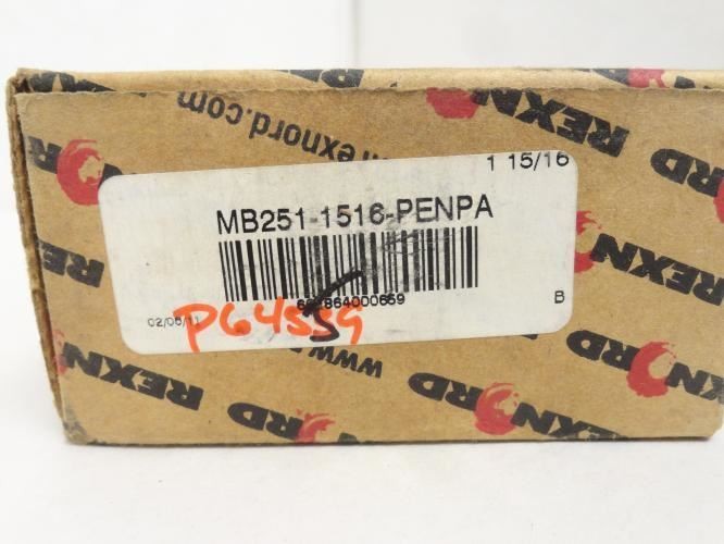187174 New-No Box; Rexnord MB251-1516-PENPA Ball Bearing Insert 1-15/16″ Bore