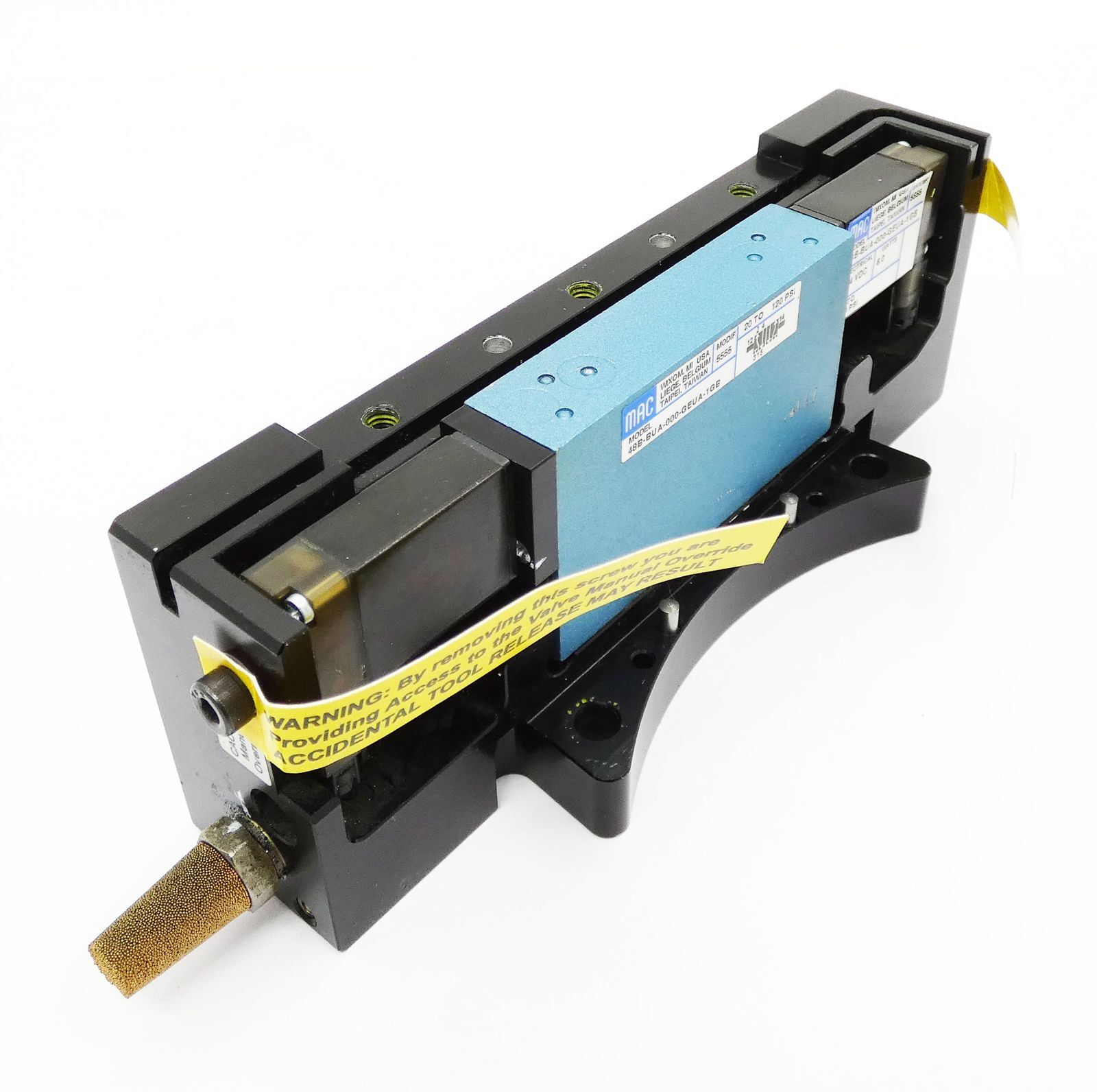 MAC 48B-BUA-000-GEUA-1GB 24VDC Solenoid Valve + Schunk 9948552 -unused-