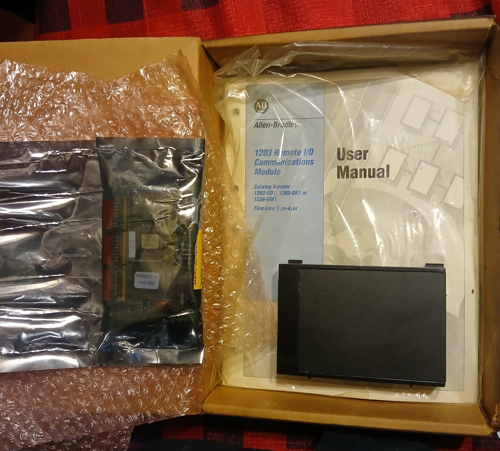 Rockwell Automation/ALLEN BRADLEY 1336-GM1 SER C REMOTE I/O COMMUNICATION MODULE