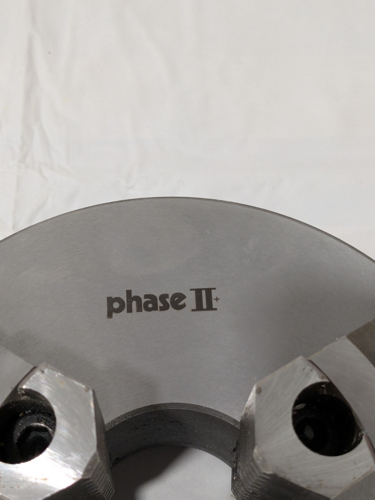 Phase II Manual Lathe Chuck: 8″, 3 Jaw, Self-Centering 559-114