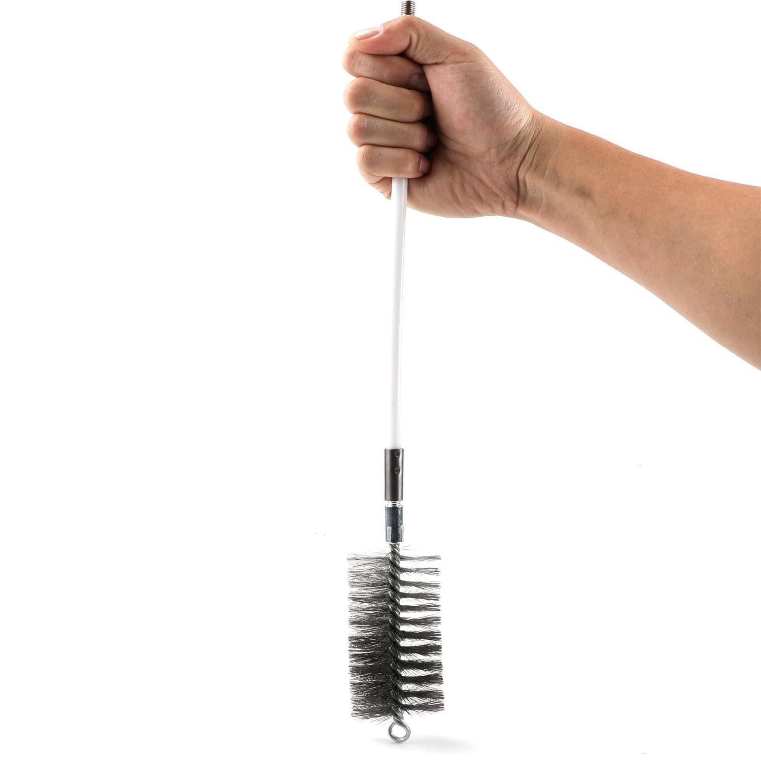 50 Inch Pipe Cleaning Brush Set with Stainless Steel Bristles