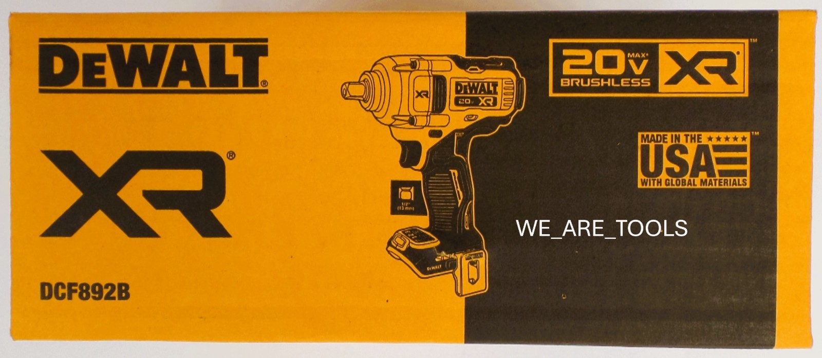 Dewalt DCF892B 20V MAX 1/2″ Mid-Range Impact Wrench with Detent Pin