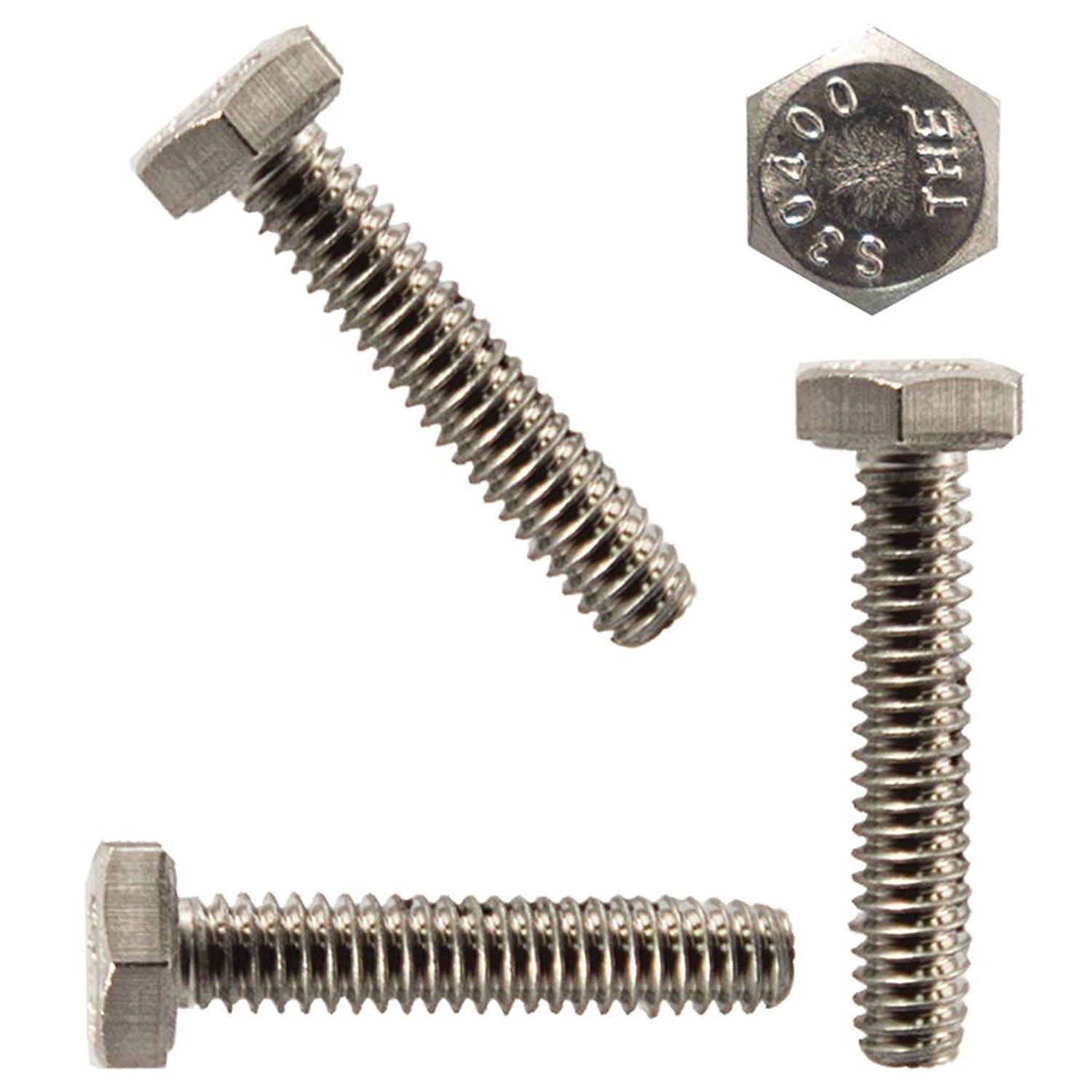 5/16-18 Hex Head Bolts Stainless Steel All Lengths and Quantities in Listing