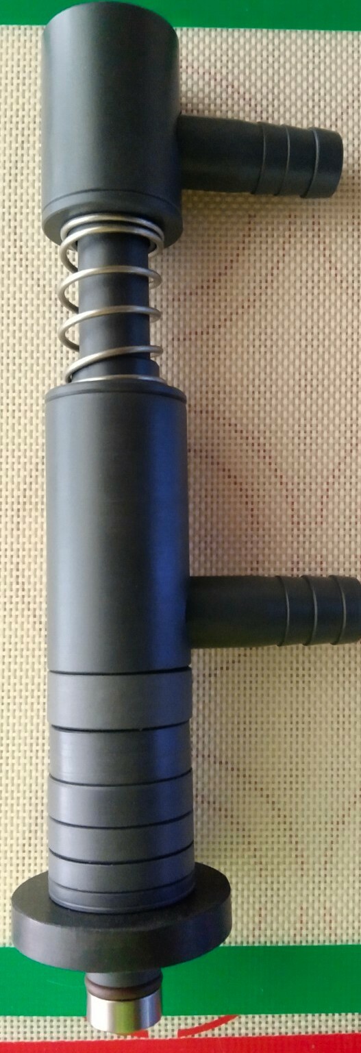 overflow fill nozzles Filler PVC corrosive chemicals PVC-U bleach Viton seals