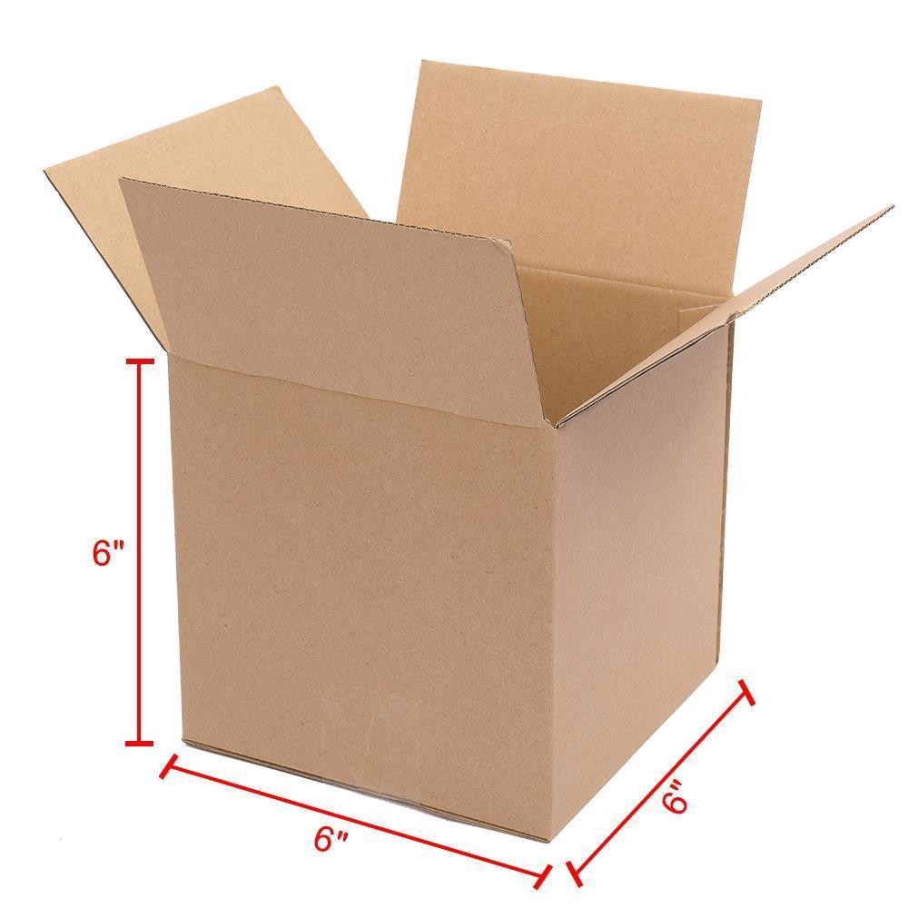 100~1000 (6 x 6 x 6)” Cardboard Paper Boxes Mailing Packing Shipping Box