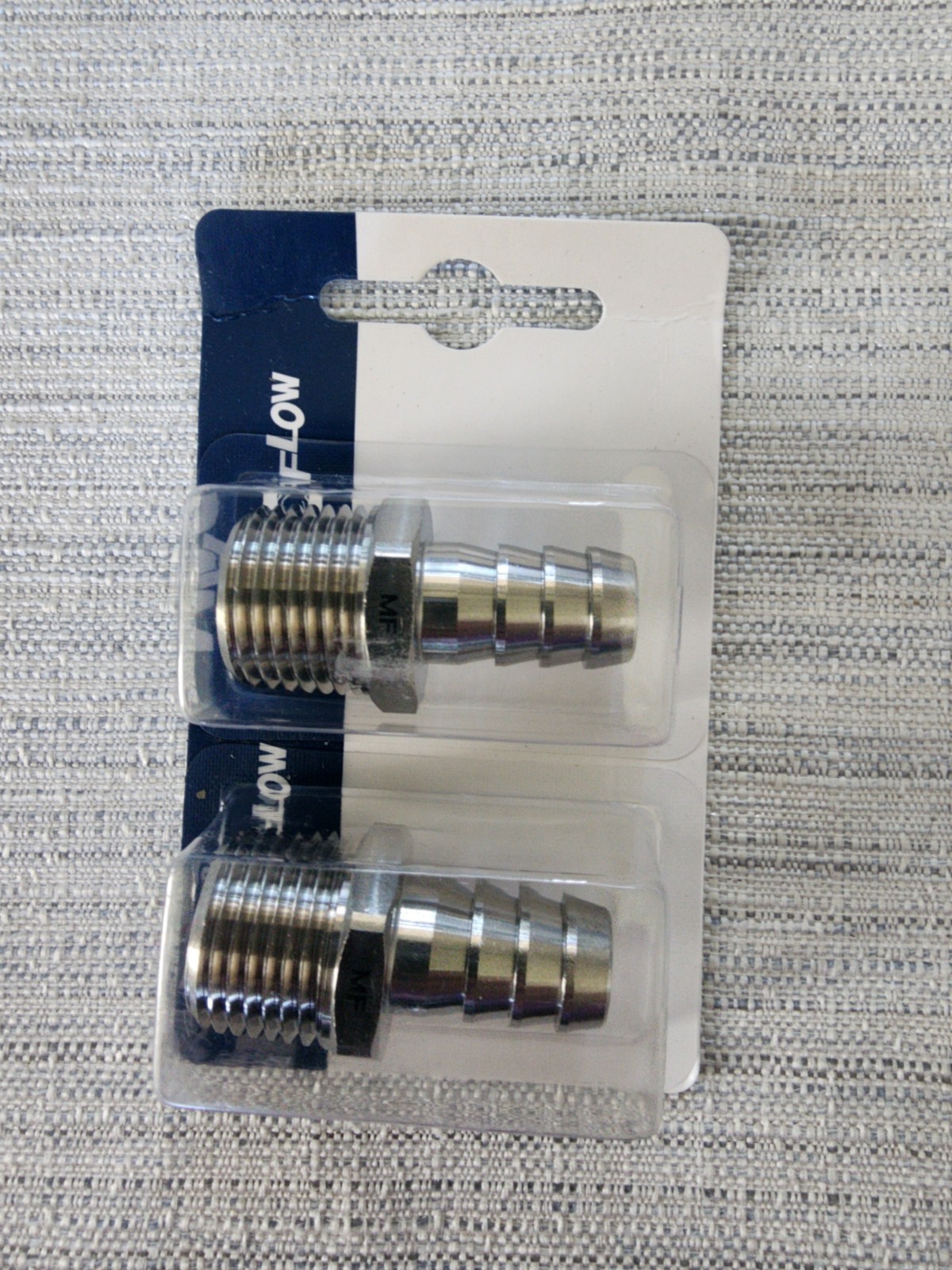 MAACFLOW 1/2″ Hose Barb x 1/2″ Male NPT Stainless Steel Adapter Fitting 2 Pack