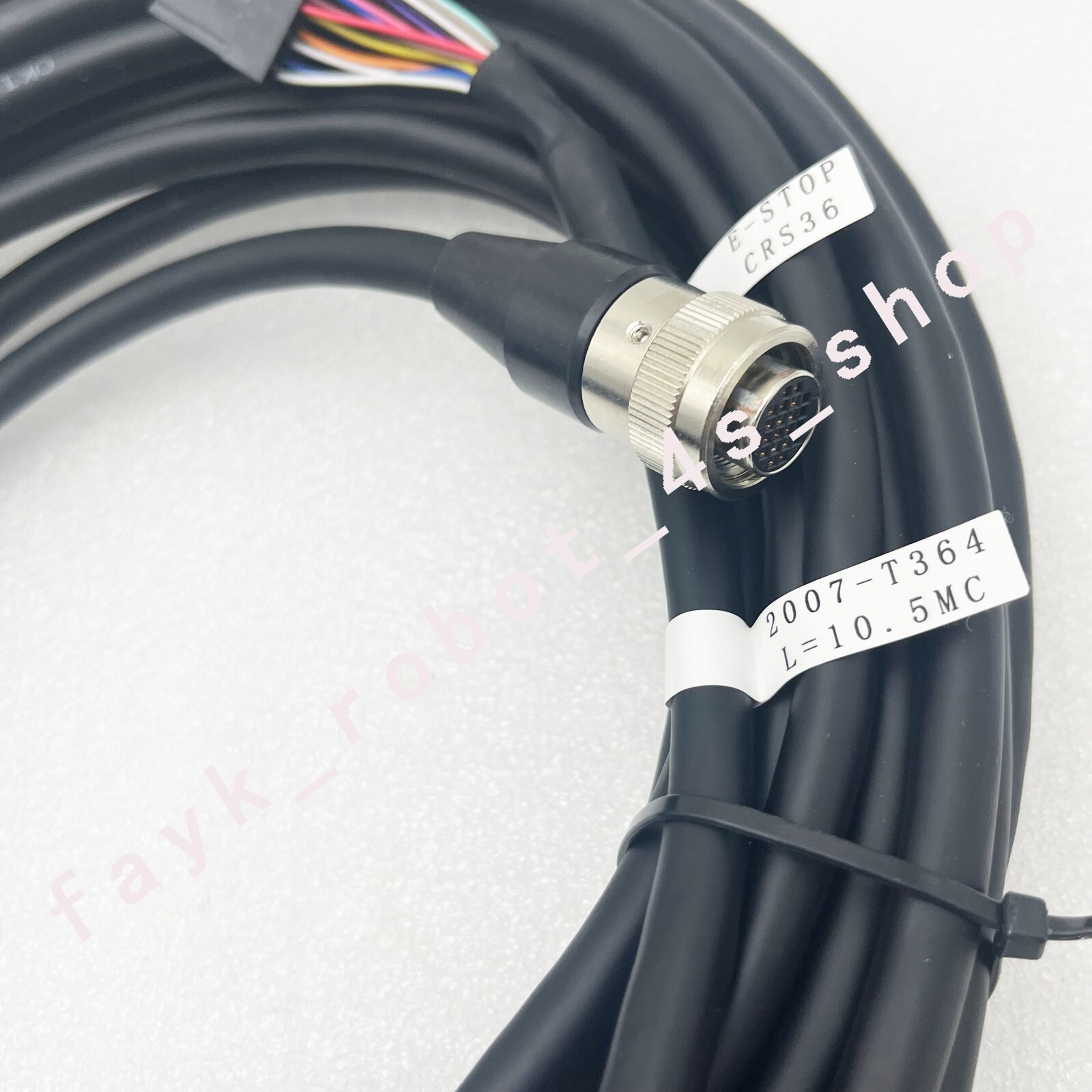 F FANUC Robot A05B-2256-C103 Teach Pendant wiring connection Cable plug line New