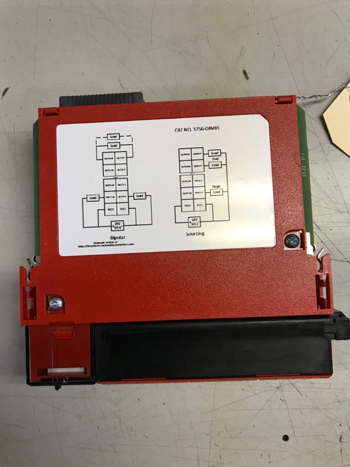 Allen Bradley ControLogix DC Output Module 1756-OBV8S – Used