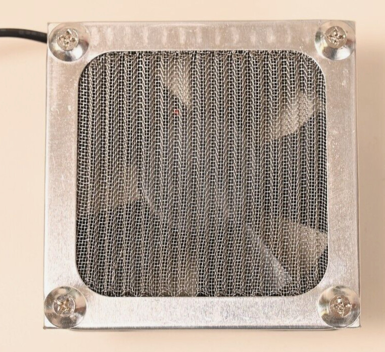 NMB-MAT 24V DC Fan w/ Mesh Filter Grill 0.18A 3112KL-05W-B40 Ball Bearing 2-Wire