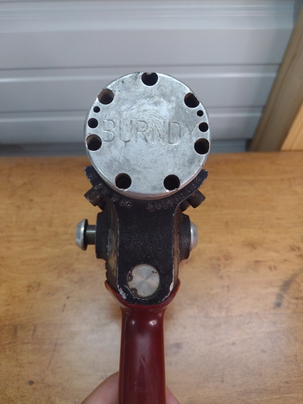 Burndy HIW716 Variable Torque Hydraulic Impact Wrench