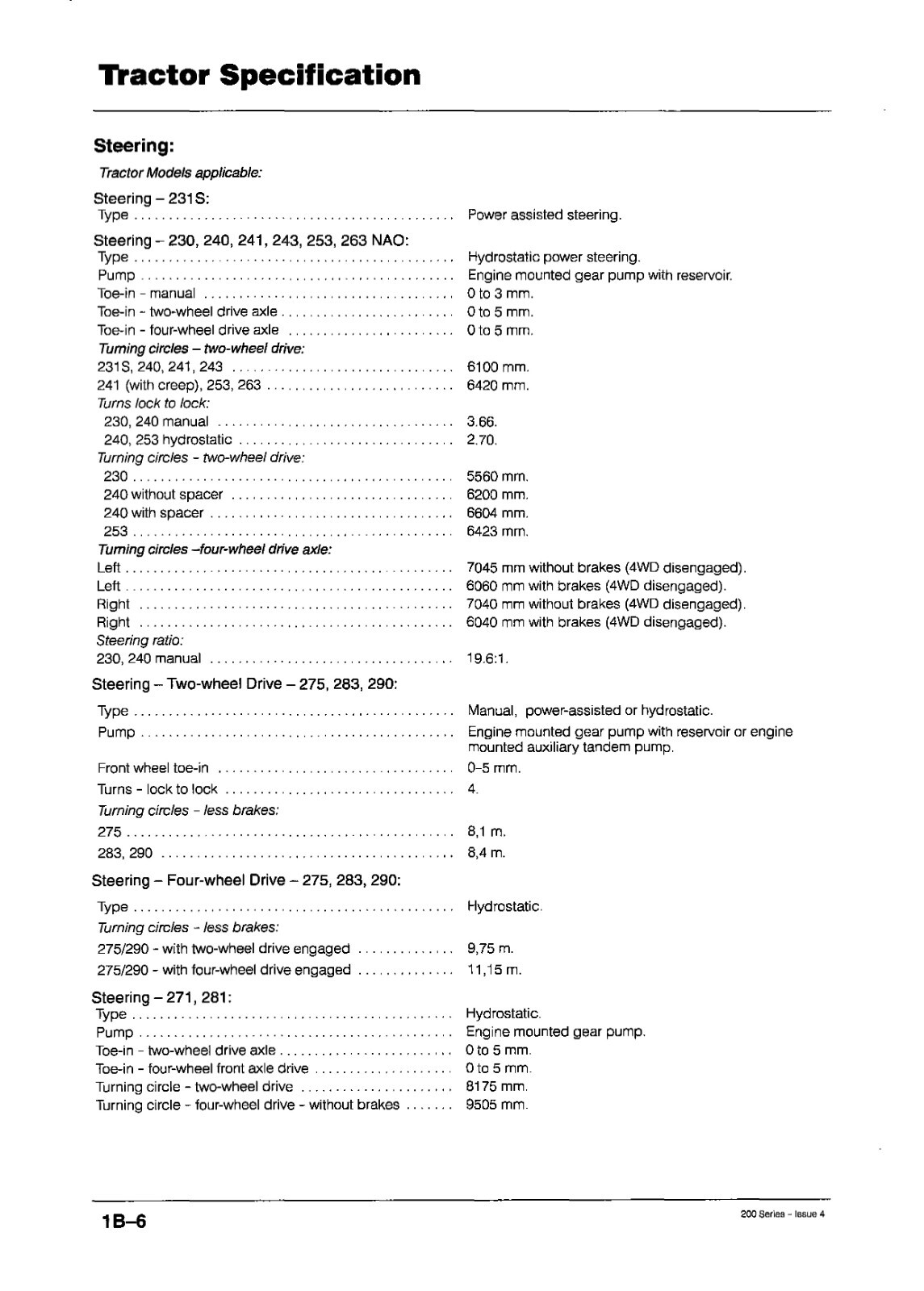 Massey Ferguson Tractors Service Manual Repair 230 231 231S 235 240 241 243 245