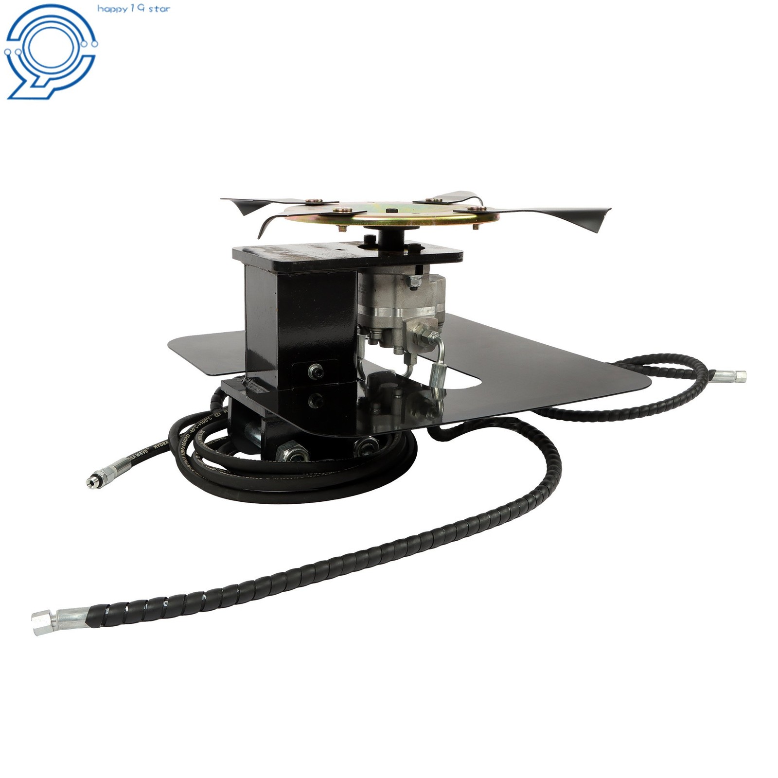 Excavator Hydraulic Grass Cutter Mower Attachment For 1-1.5ton Mini Excavator