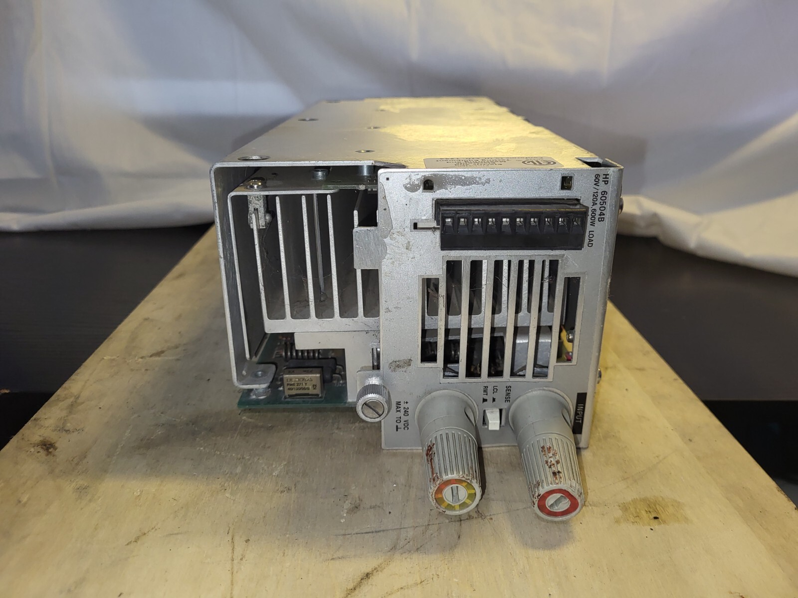 AGILENT HP 60504B 60Vdc 120 amps to 600 Watts