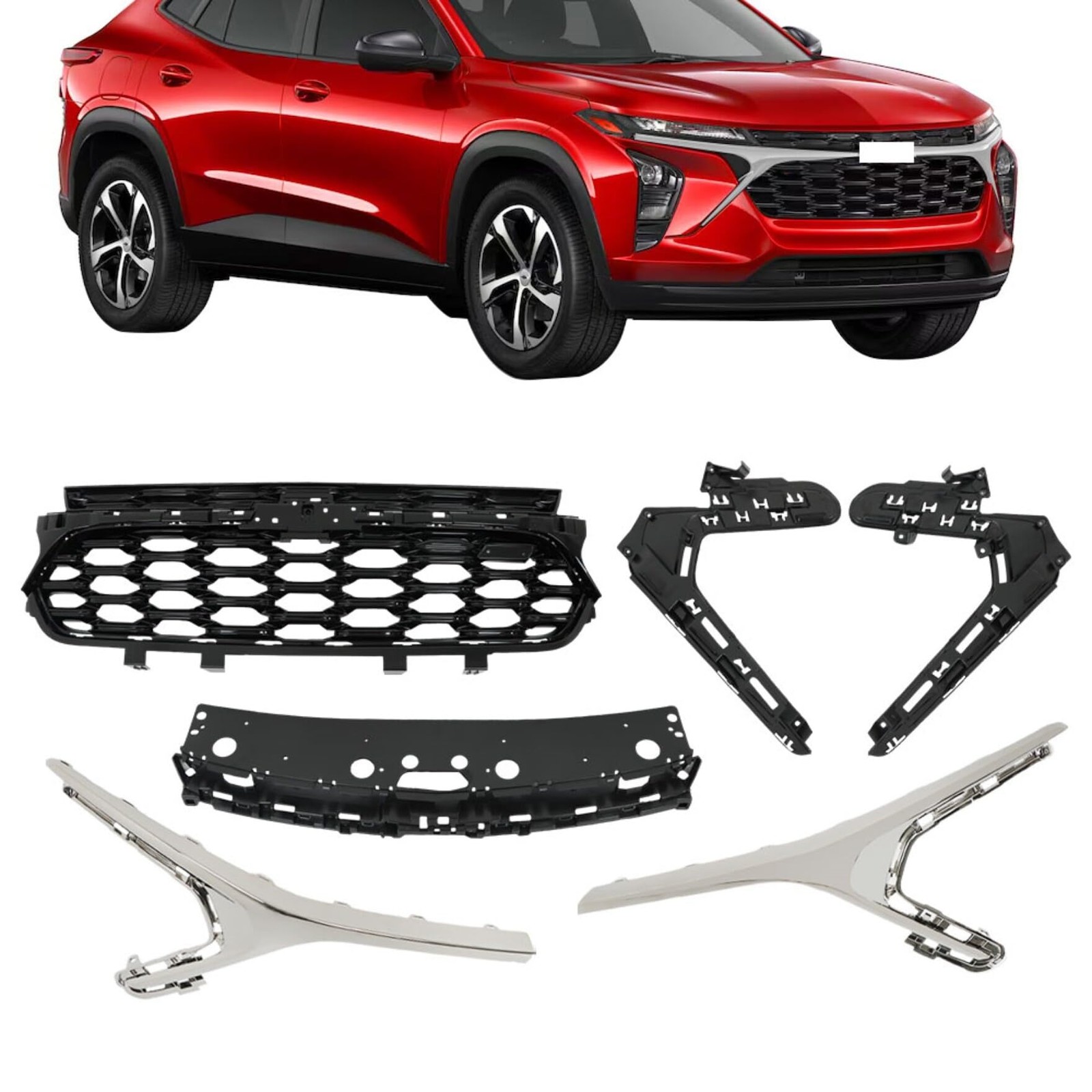 Trax 2023-2024 Front Bumper Grille w/Frame Trim Cover