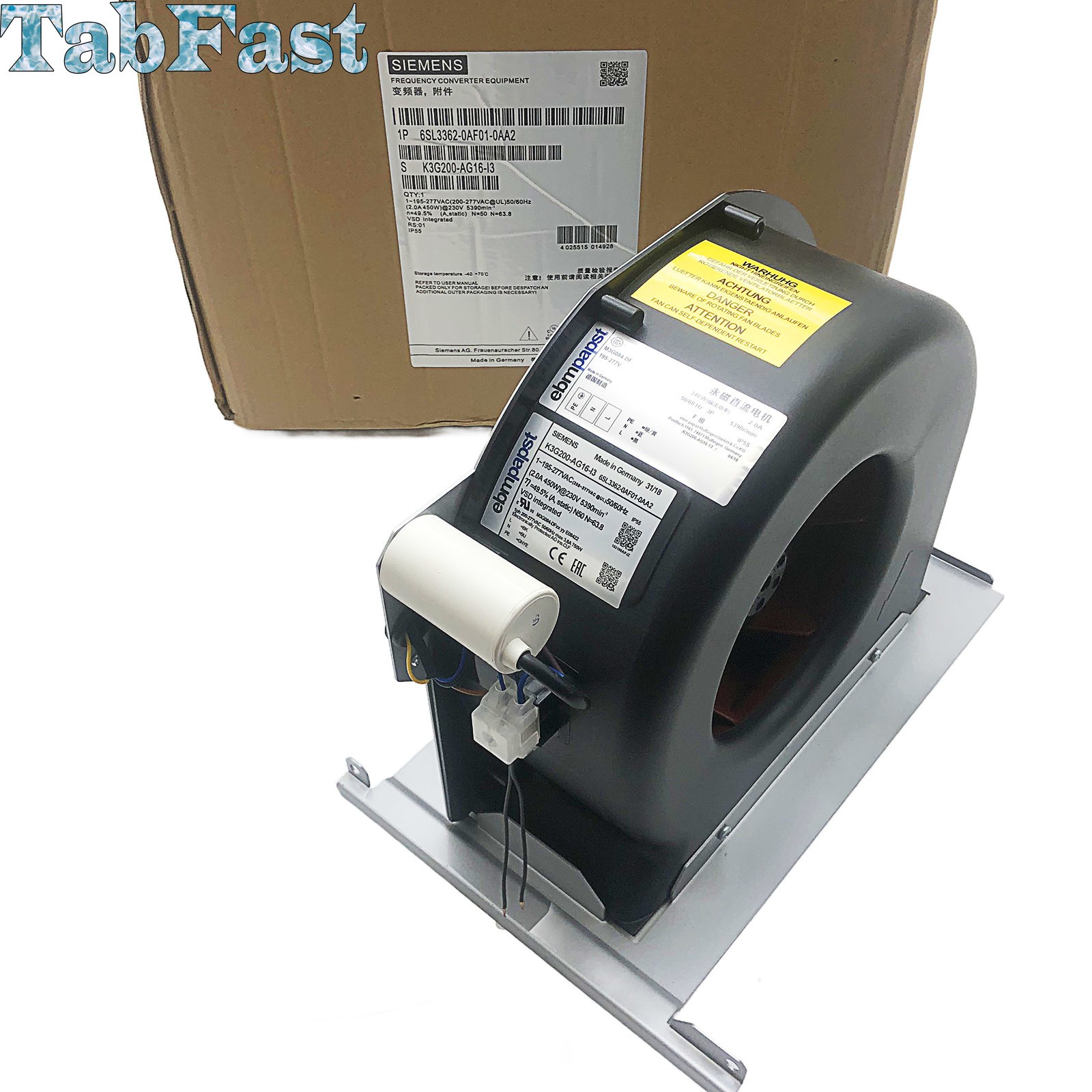 New 1PC 6SL3362-0AF01-0AA2 for Sealed Siemens 6SL3 362-0AF01-0AA2 inverter fan