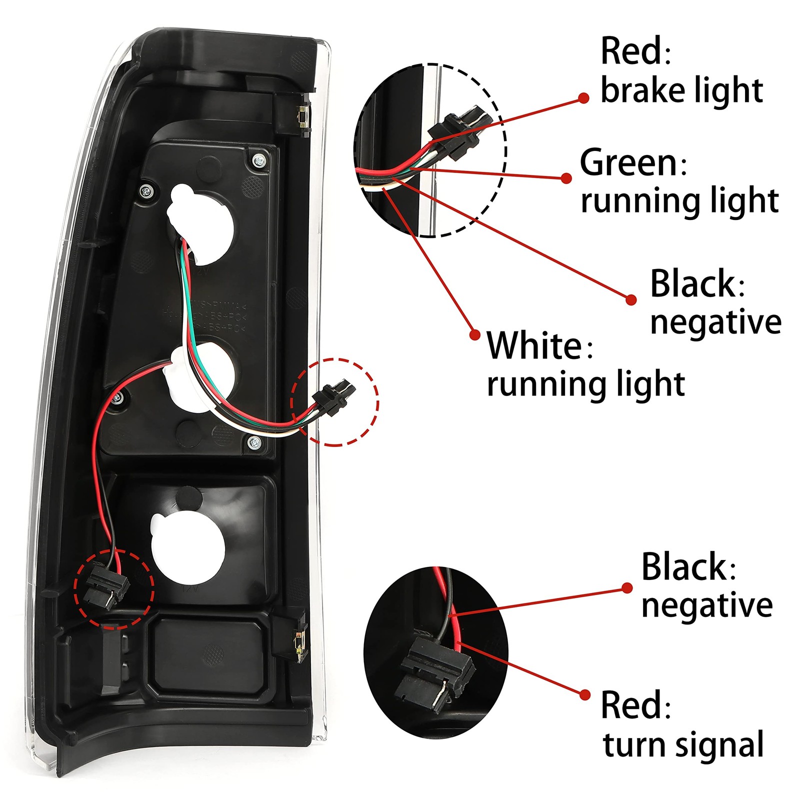 Kojem LED Tail Lights Compatible with 1999-2006 Chevy Silverado 1999-2002 GMC…