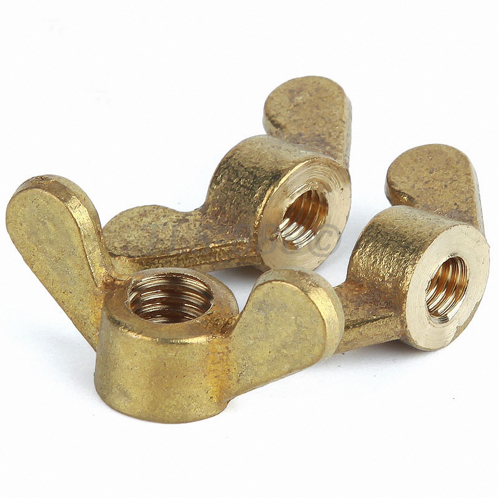 M3 M4 M5 M6 M8 M10 M12 M14 M16 Solid Brass Wing Nuts Butterfly Nut