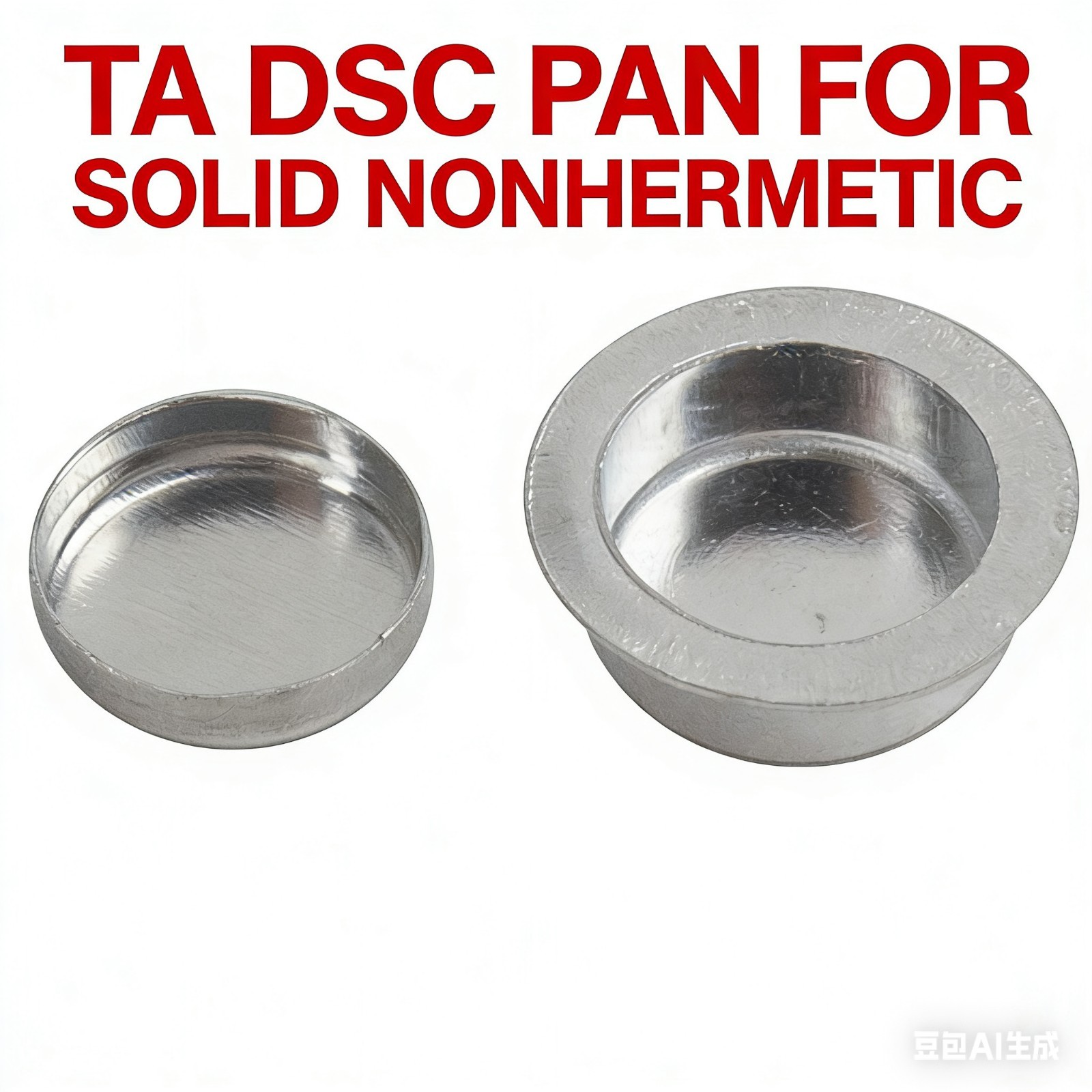 TA Tzero Aluminum pan for DSC analysis on Solid pan+lid (pkg. of 100) 901670.901