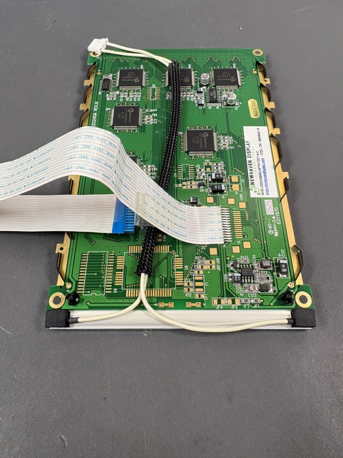Newhaven NHD-320240WG-AFFH-TZC14-C Graphic LCD Display 320×240 Module w/ FFC Cab