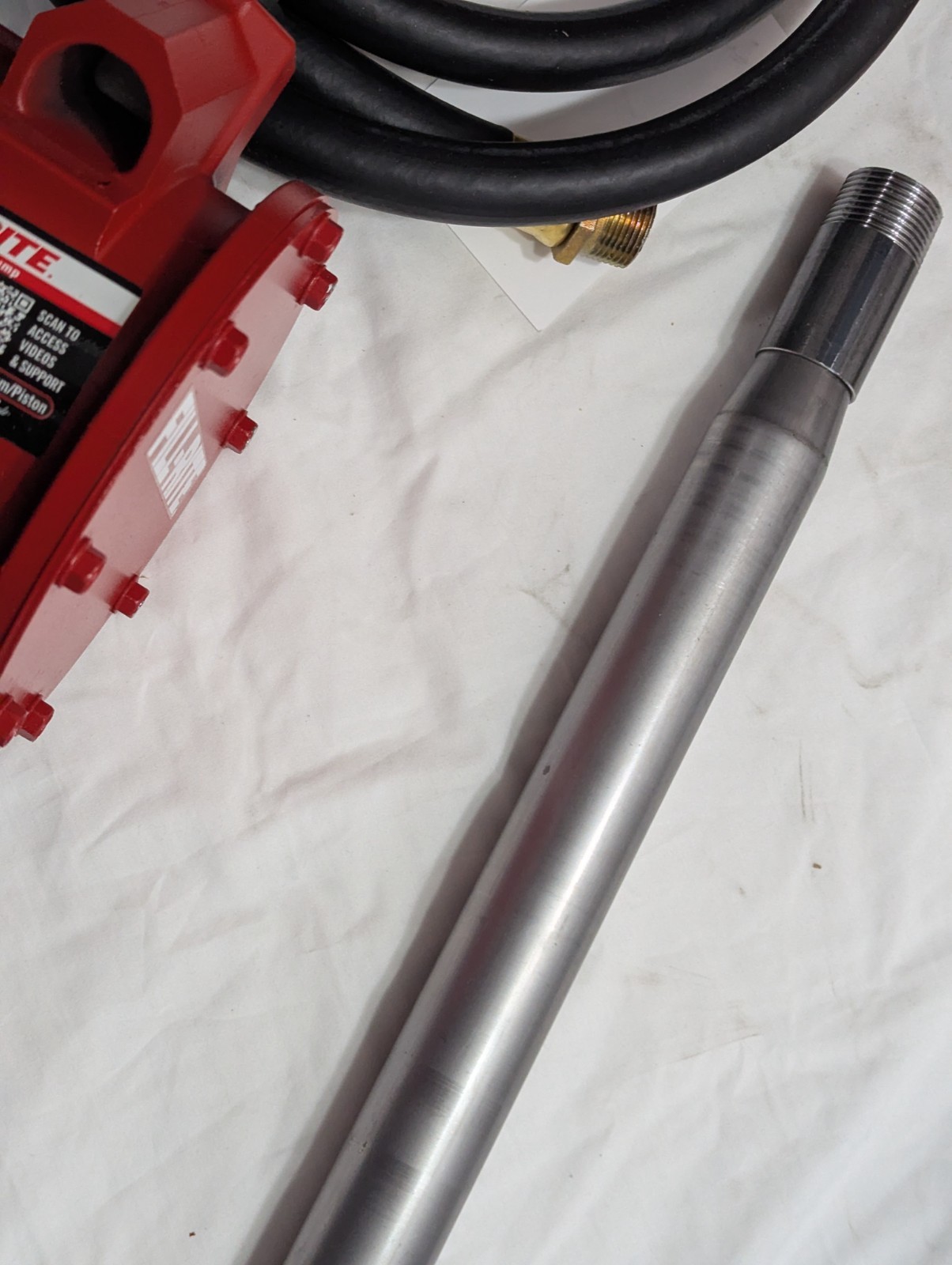 Fill-Rite FR152 Piston Hand Operated Fuel Transfer Pump & Nozzle Spout