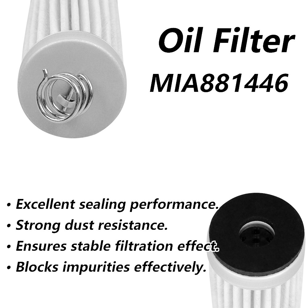 2PCS 99MM Transmission Filter MIA881446 Fits John Deere Z915B Z920M Z930M Z950M