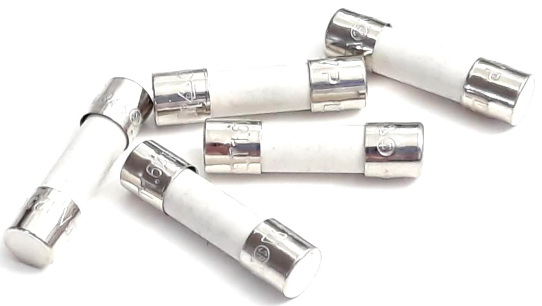 SET OF 5 T 1.6AH 250V P SLOW BLOW CERAMIC LITTELFUSE FUSES T1.6AH250V 1.6A