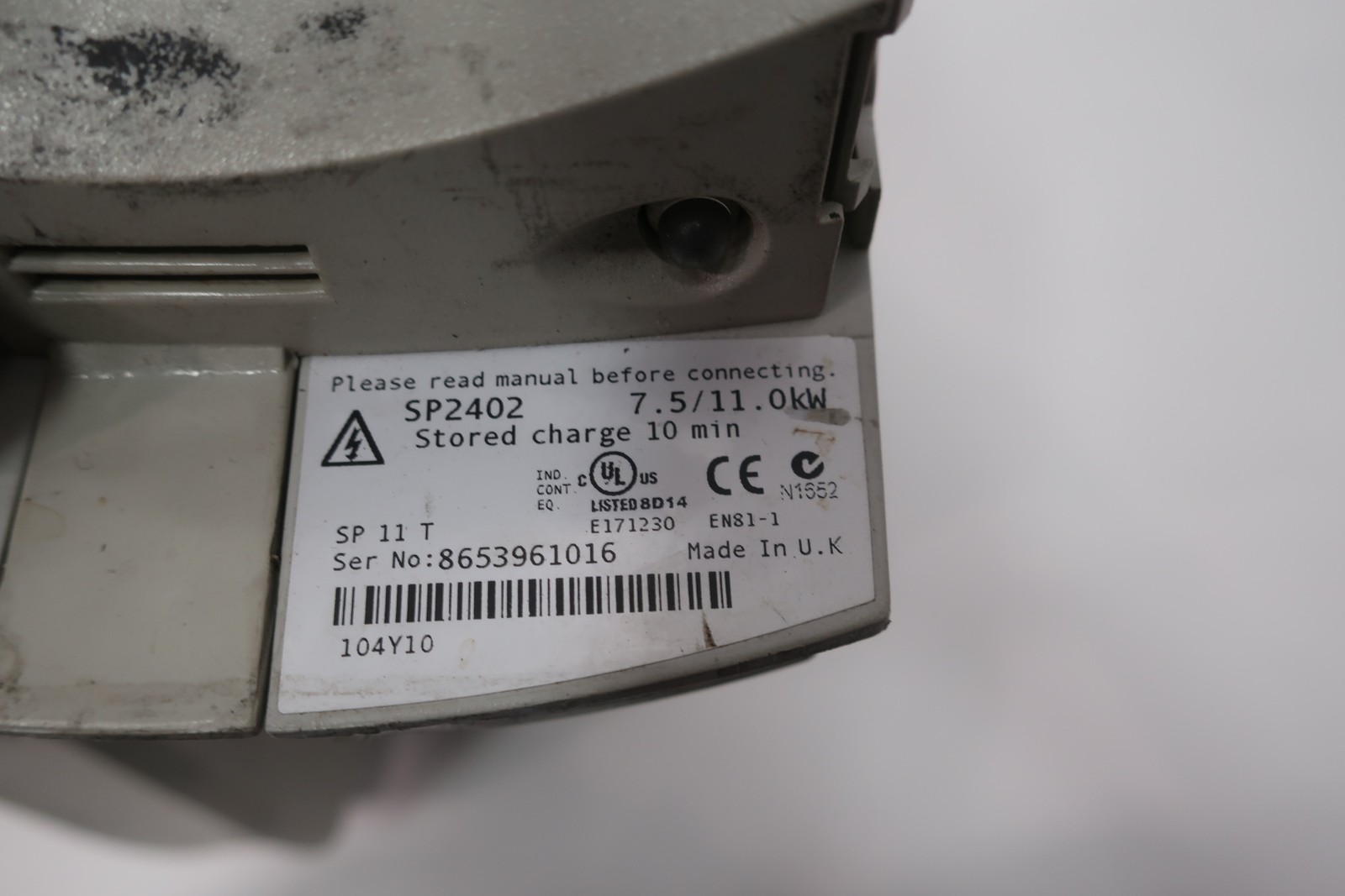 Leroy Somer SP2402 Unidrive 7.5/11kw 380-480v-ac 0-480v-ac
