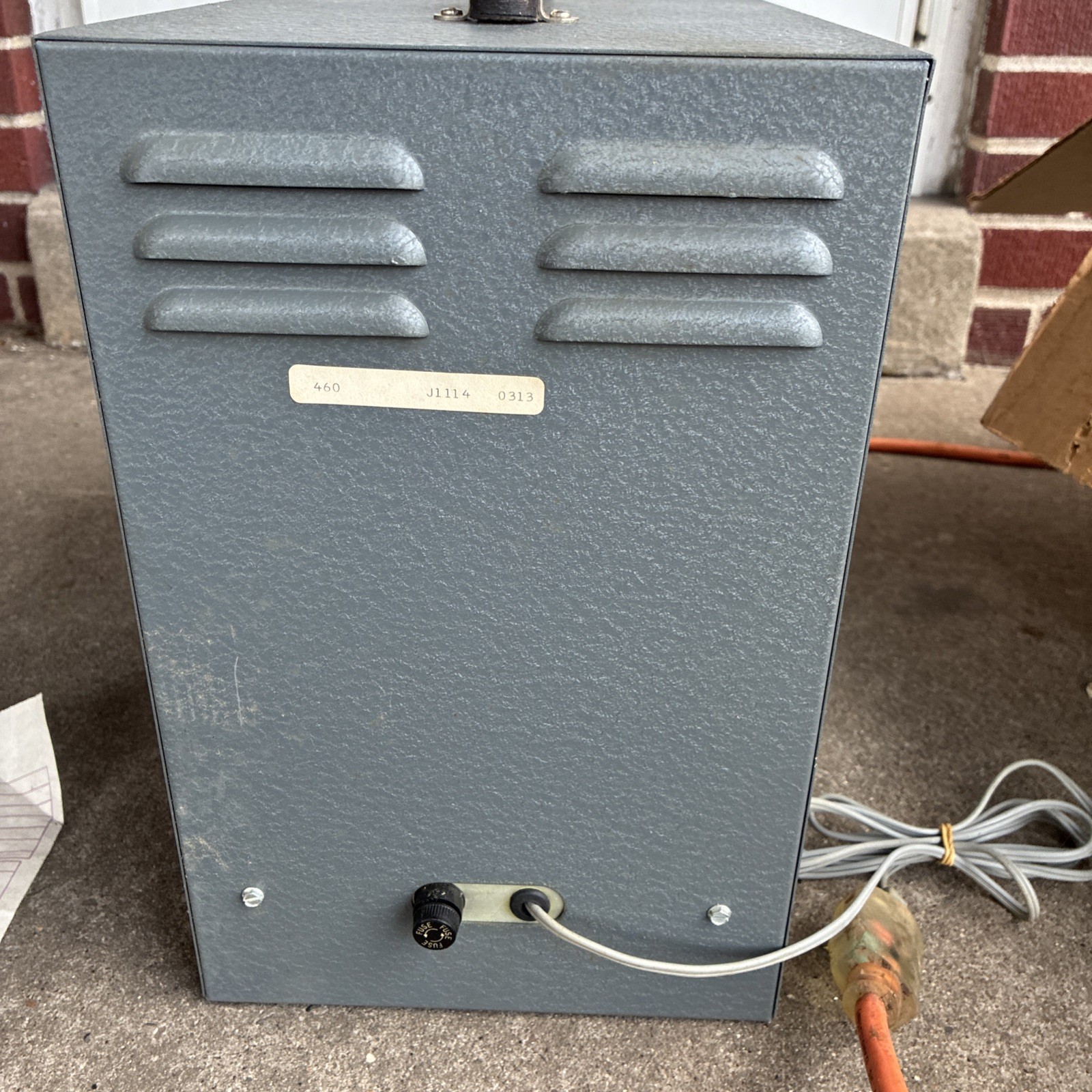 Vintage EICO Oscilloscope DC Wide Band Model 460 Untested See Description