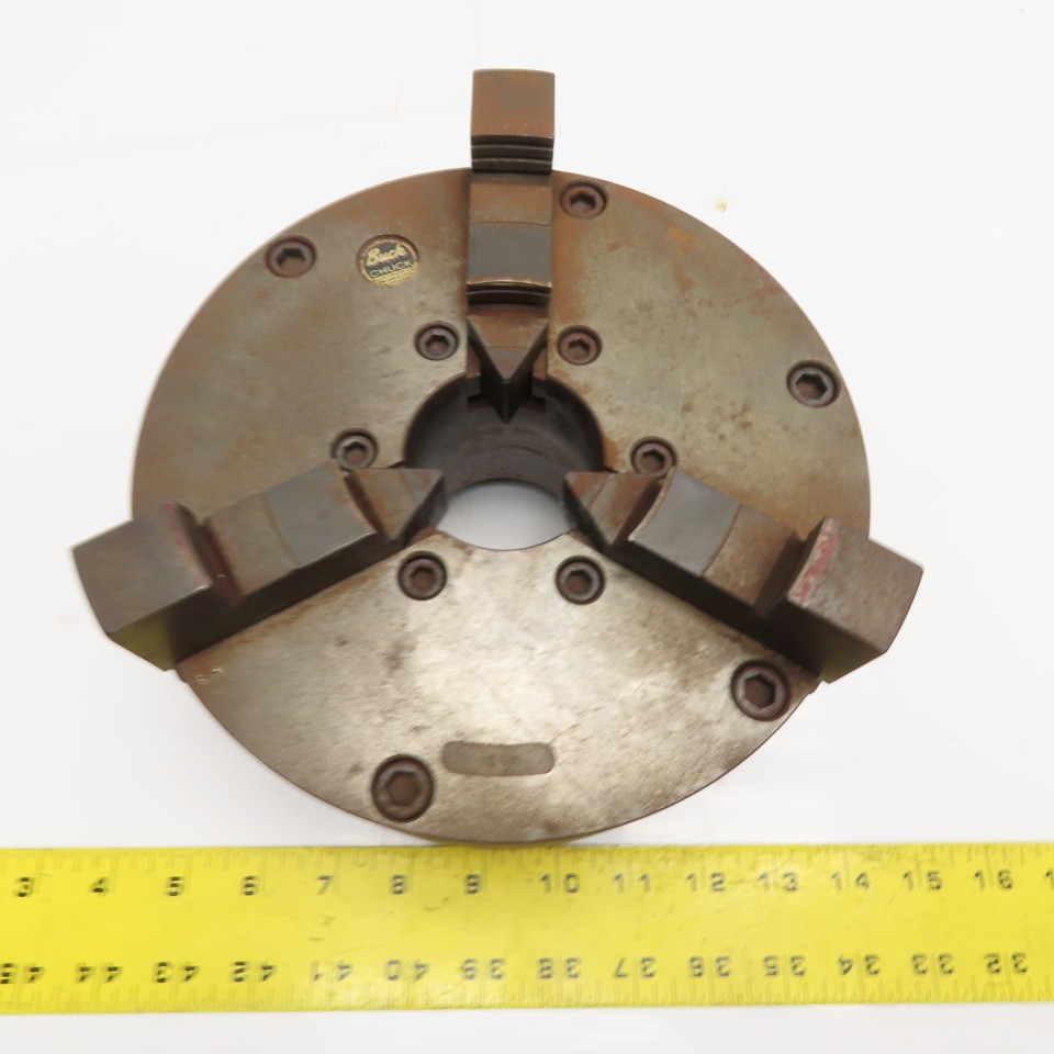 Buck Chuck 8″ Self-Centering 3-Jaw Manual Lathe Scroll Chuck